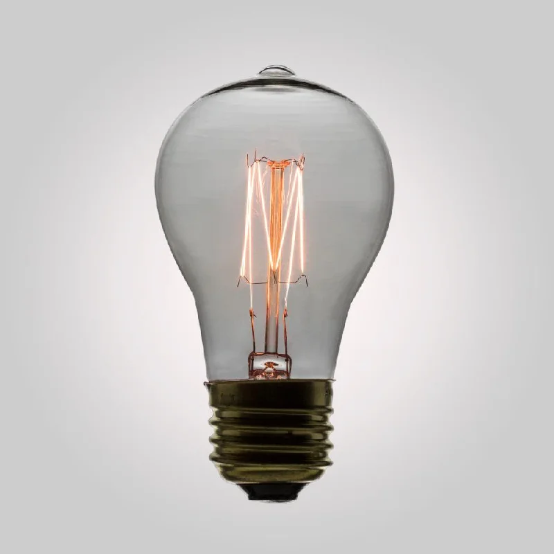 Daylight white Edison light bulbsCLOSEOUT SINGLE 11-Watt Incandescent PS50 Vintage Edison Light Bulb, Squirrel Cage Filament, E26 Base Daylight white Edison light bulbsCLOSEOUT SINGLE 11-Watt Incandescent PS50 Vintage Edison Light Bulb, Squirrel Cage Filament, E26 Base