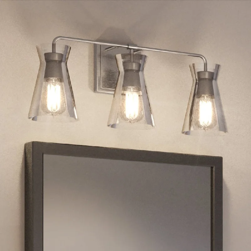 Industrial Emergency Lighting for Safety in FactoriesUEX2562 Modern Bath Light 9''H x 22''W, Satin Nickel Finish, Flagstaff Collection Industrial Emergency Lighting for Safety in FactoriesUEX2562 Modern Bath Light 9''H x 22''W, Satin Nickel Finish, Flagstaff Collection