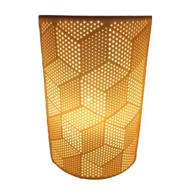 Lava Lamps for Baby Shower Venues to Add a Fun ElementCUBE PATTERN LAMP CERAMIC