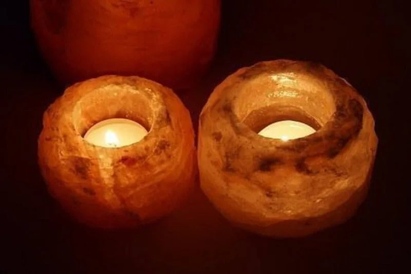 Salt Lamps for Holistic Health and WellnessHimalayan Salt Lamp Tea Light 4 pack