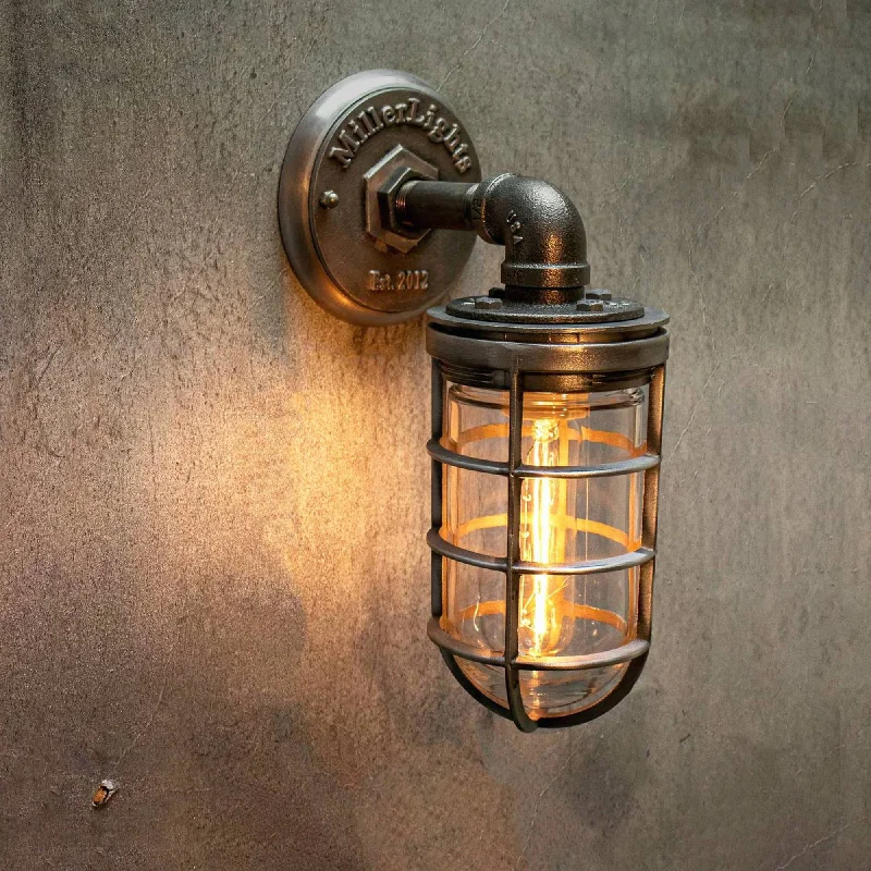 Industrial Exit Sign Lighting for Quick EvacuationIndustrial Wall Sconce - The Ward