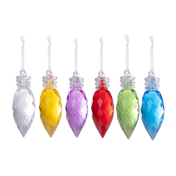 Color - Changing LED String Lights for Christmas DecorCrystal Expressions Holiday Light Bulb Ornament Color - Changing LED String Lights for Christmas DecorCrystal Expressions Holiday Light Bulb Ornament