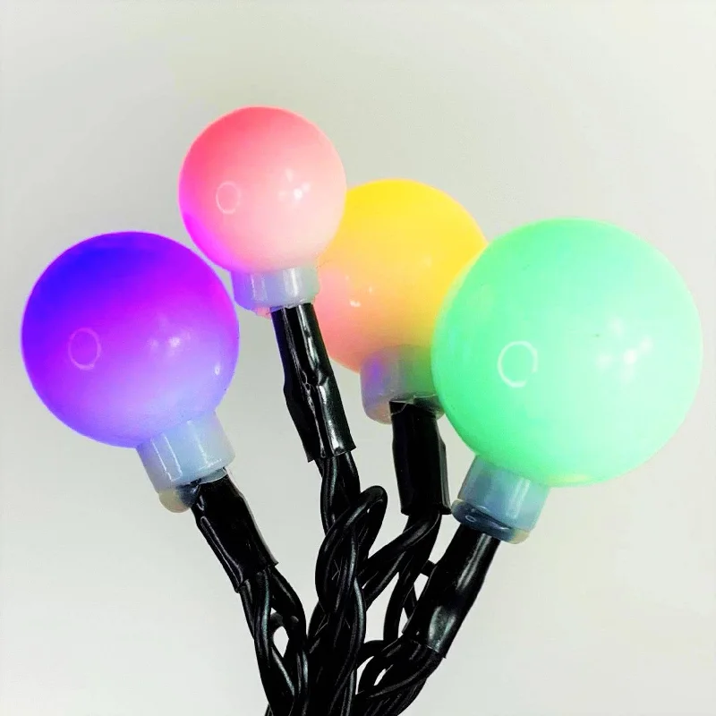 LED String Lights with Warm White GlowCherry LED 120 ct. String Lights Multi-Colored