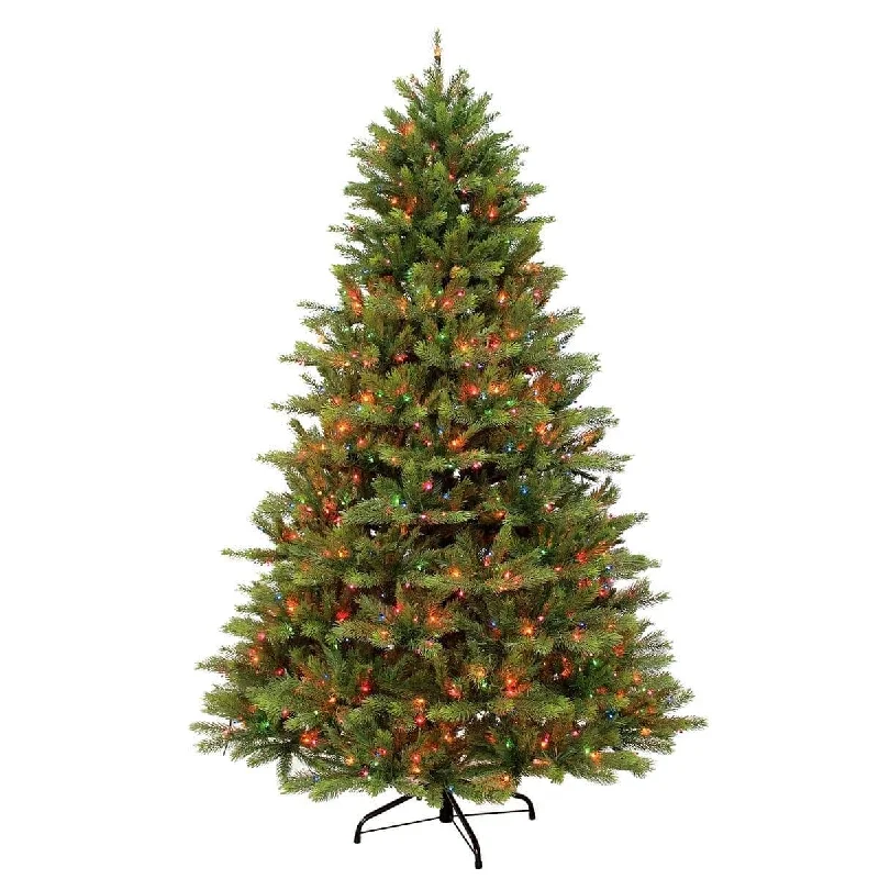 Solar - Powered String Lights for Energy - Saving BackyardsKeswick Fir Multi-Colored Sure-Lit Lights 6 Ft.