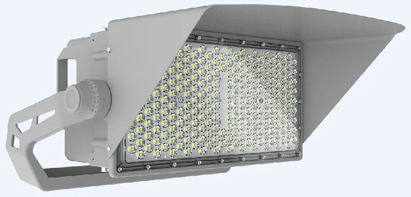 Frosted - lens recessed lights for a soft, diffused glowLED Sport Light, 650W, 5000K, Dimmable, 15°, 30°, 40° or 60° Beam Angle, 277-480V Frosted - lens recessed lights for a soft, diffused glowLED Sport Light, 650W, 5000K, Dimmable, 15°, 30°, 40° or 60° Beam Angle, 277-480V