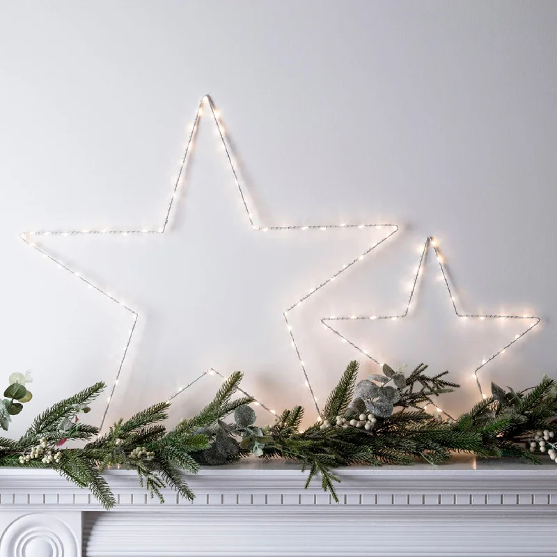 String Lights for Balcony DecorationOsby Star Window Light Duo