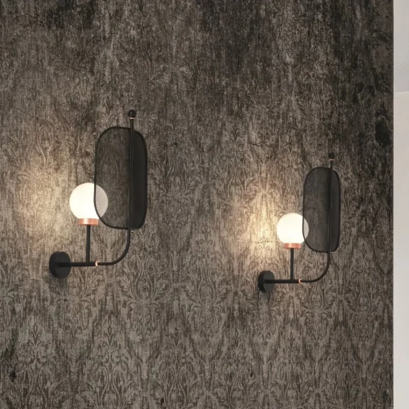 modern minimalist wall lamps for contemporary living roomsMetal Mesh Panelled Wall Light modern minimalist wall lamps for contemporary living roomsMetal Mesh Panelled Wall Light