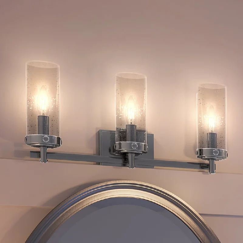 Industrial Lighting for Furniture FactoriesUEX2742 Transitional Bath Light 9''H x 20''W, Polished Chrome Finish, Alexandria Collection Industrial Lighting for Furniture FactoriesUEX2742 Transitional Bath Light 9''H x 20''W, Polished Chrome Finish, Alexandria Collection