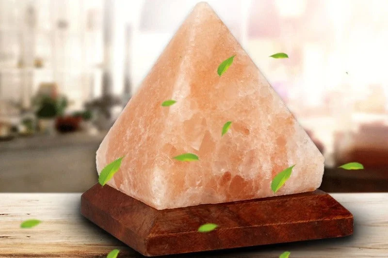 Salt Lamps for Feng Shui EnhancementPyramid salt lamp