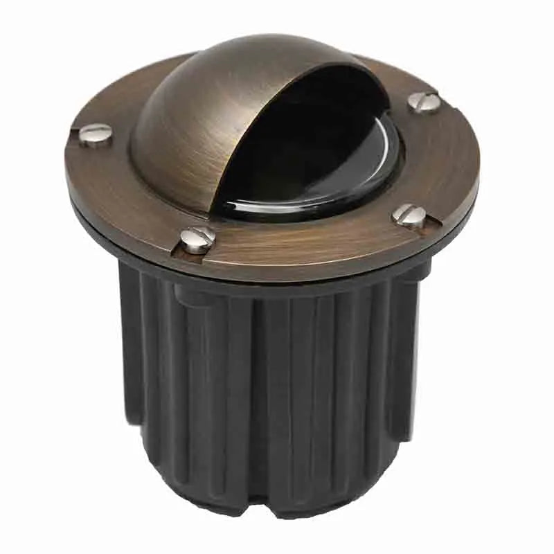 Recessed lights for rental properties with easy installationADJUSTABLE FIBER GLASS/BRASS PATH WELL LIGHT ANTIQUE BRONZE, 5W LED MR16 400LM 3000K Recessed lights for rental properties with easy installationADJUSTABLE FIBER GLASS/BRASS PATH WELL LIGHT ANTIQUE BRONZE, 5W LED MR16 400LM 3000K