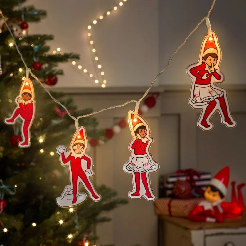 String Lights for Outdoor Dining AreasThe Elf on the Shelf® 2D Acrylic Fairy Lights