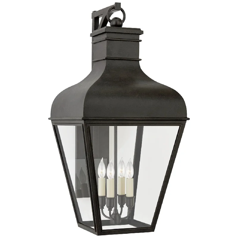 modern minimalist wall lamps for contemporary living roomsFremont 4-Light Wall Lantern