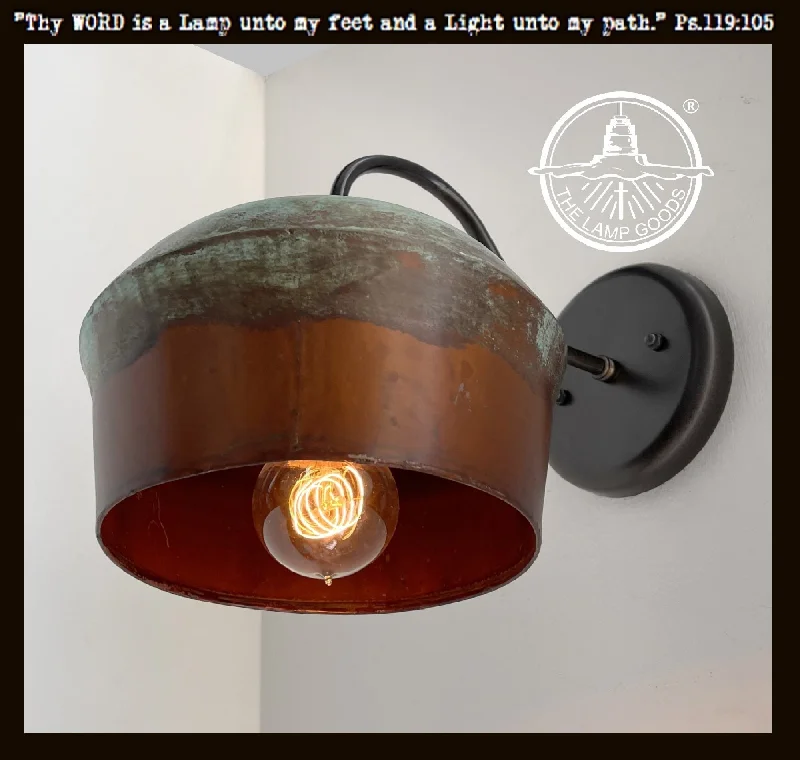 High - Bay LED Industrial Lighting for WarehousesCOPPER Handcrafted Rustic Farmhouse Wall Sconce Light High - Bay LED Industrial Lighting for WarehousesCOPPER Handcrafted Rustic Farmhouse Wall Sconce Light