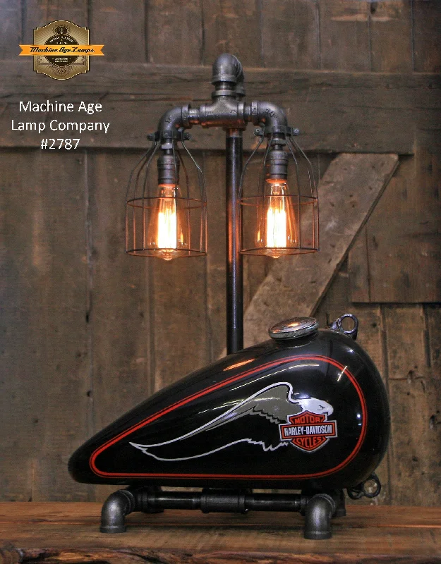 Industrial Flood Lighting for Outdoor Loading DocksSteampunk Industrial, Authenictic Motorcycle HD Gas Tank Lamp #2787 sold Industrial Flood Lighting for Outdoor Loading DocksSteampunk Industrial, Authenictic Motorcycle HD Gas Tank Lamp #2787 sold