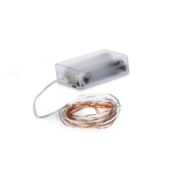 Twinkling String Lights for a Magical Atmosphere6 ft. Copper Wire Fairy String Light