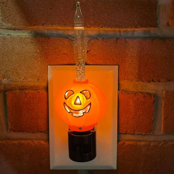 String Lights with Edison Bulbs for Rustic AmbianceNight Light – Pumpkin Bubble Light