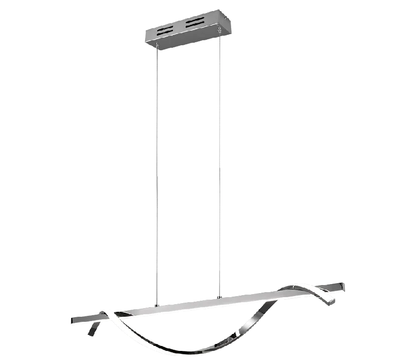 Isabel LED Linear Pendant - Chrome