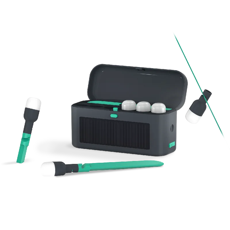 Solar - Powered String Lights for Energy - Saving BackyardsMPOWERD Site Lights