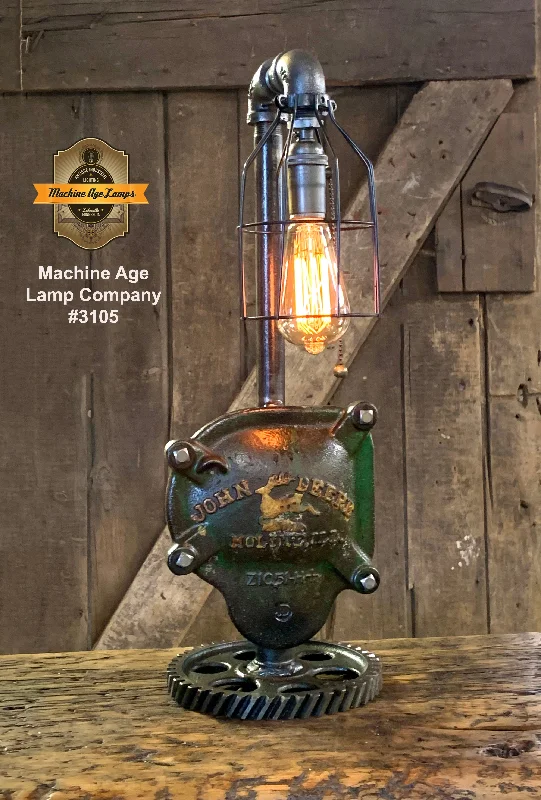 Industrial Lighting with High CRI (Color Rendering Index) for True Color PerceptionSteampunk Industrial / John Deere Gear Case Cover / Gear / Farm / Lamp #3105 sold Industrial Lighting with High CRI (Color Rendering Index) for True Color PerceptionSteampunk Industrial / John Deere Gear Case Cover / Gear / Farm / Lamp #3105 sold