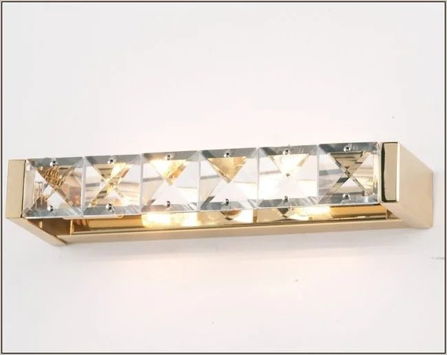 wood wall lamps with natural grain for a warm and organic feelModern Gold Or Nickel Wall Light With Italian Crystals
