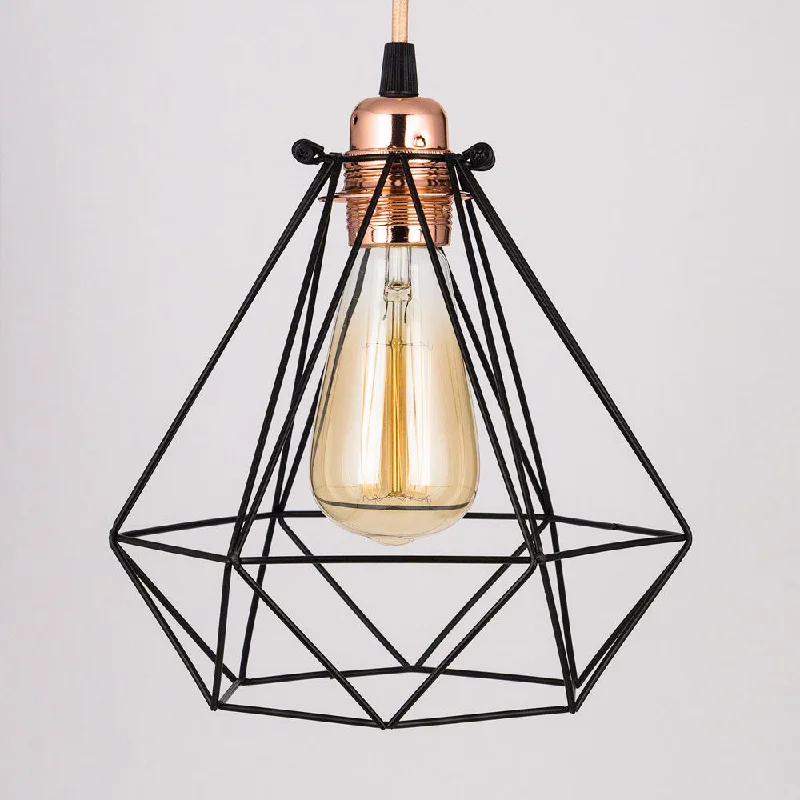 Decorative Edison light bulbs for restaurantsGeometric Diamond Vintage Edison Light Bulb Cage for Pendant Lights *Bulb Cage Only Decorative Edison light bulbs for restaurantsGeometric Diamond Vintage Edison Light Bulb Cage for Pendant Lights *Bulb Cage Only
