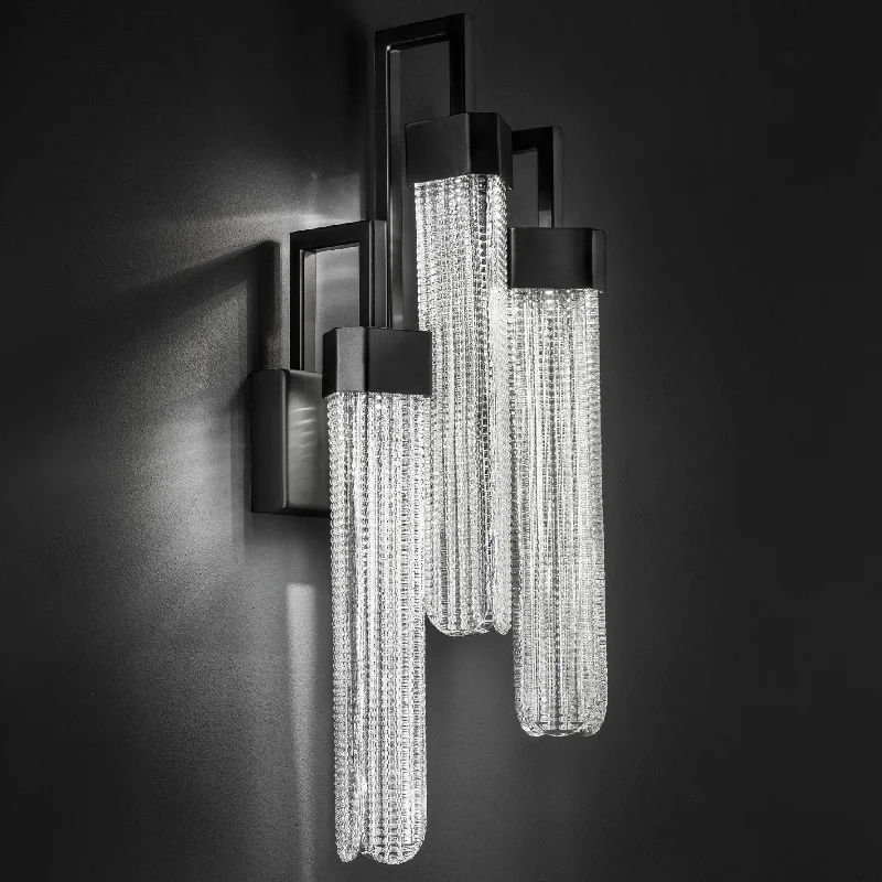 fabric wall lamps with a linen shade for a relaxed and breathable atmosphereBeautiful Mid Century Wall Light With Textured Glass fabric wall lamps with a linen shade for a relaxed and breathable atmosphereBeautiful Mid Century Wall Light With Textured Glass