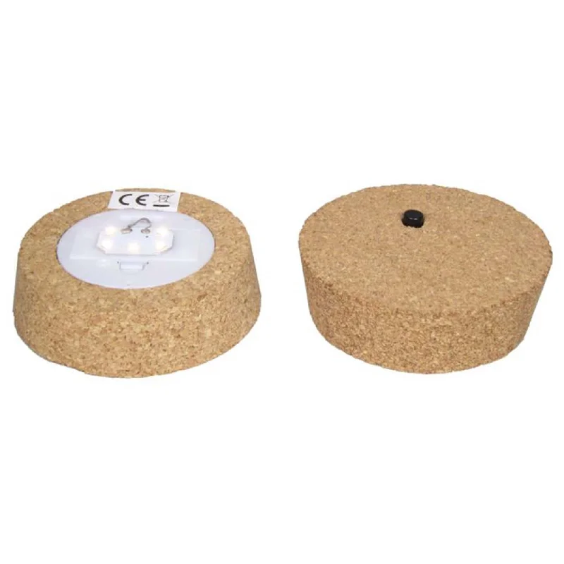 String Lights for Hotel Courtyard LightingCork with LED lamp - Terrarium cork with light