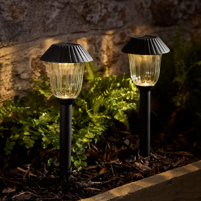 Solar - Powered String Lights for Energy - Saving Backyards2 Venice Solar Stake Lights