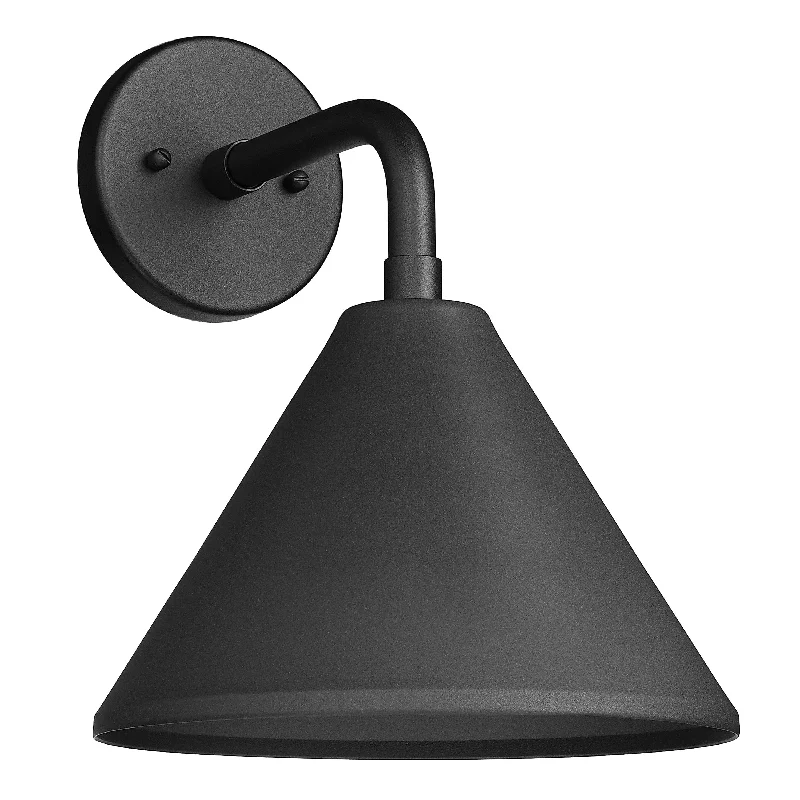 Industrial Wall - Mounted Lighting for Workshop WallsAxston Outdoor Wall Sconce - Textured Black - 11.84in. Extension - E26 Medium Base Industrial Wall - Mounted Lighting for Workshop WallsAxston Outdoor Wall Sconce - Textured Black - 11.84in. Extension - E26 Medium Base