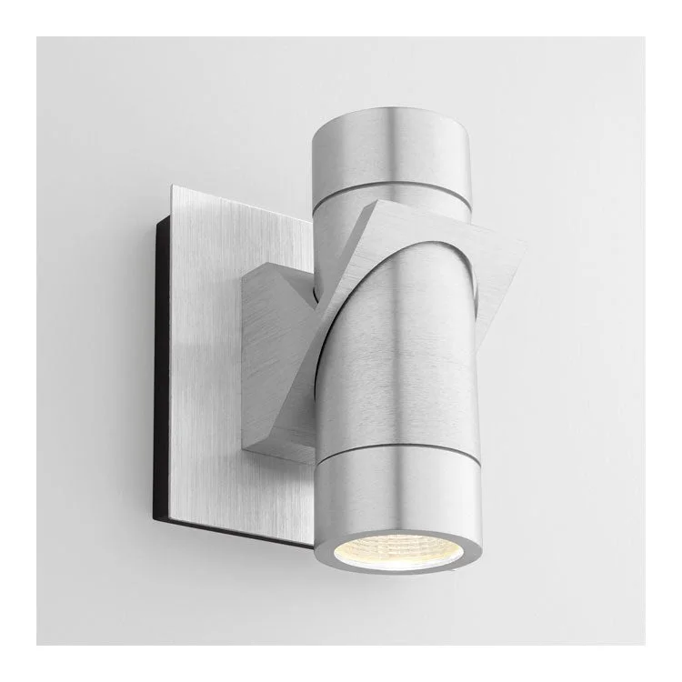 Recessed lights for sunrooms to blend with natural lightRazzo Two-Light LED Outdoor Wall Sconce - Brushed Aluminum Recessed lights for sunrooms to blend with natural lightRazzo Two-Light LED Outdoor Wall Sconce - Brushed Aluminum