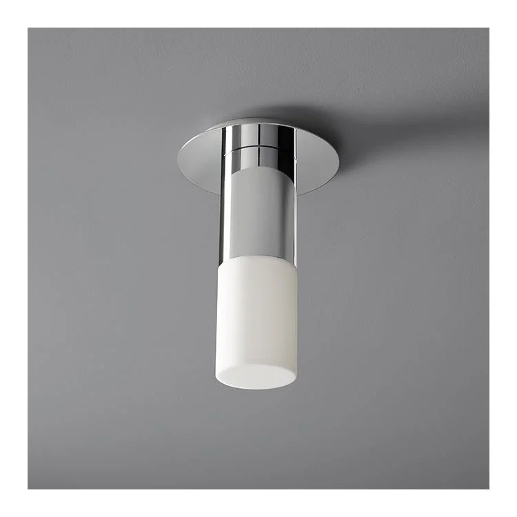 Low - voltage recessed lights for safety in children's roomsPilar Single-Light Small LED Flush Mount Ceiling Fixture with Acrylic Shade - Polished Chrome Low - voltage recessed lights for safety in children's roomsPilar Single-Light Small LED Flush Mount Ceiling Fixture with Acrylic Shade - Polished Chrome