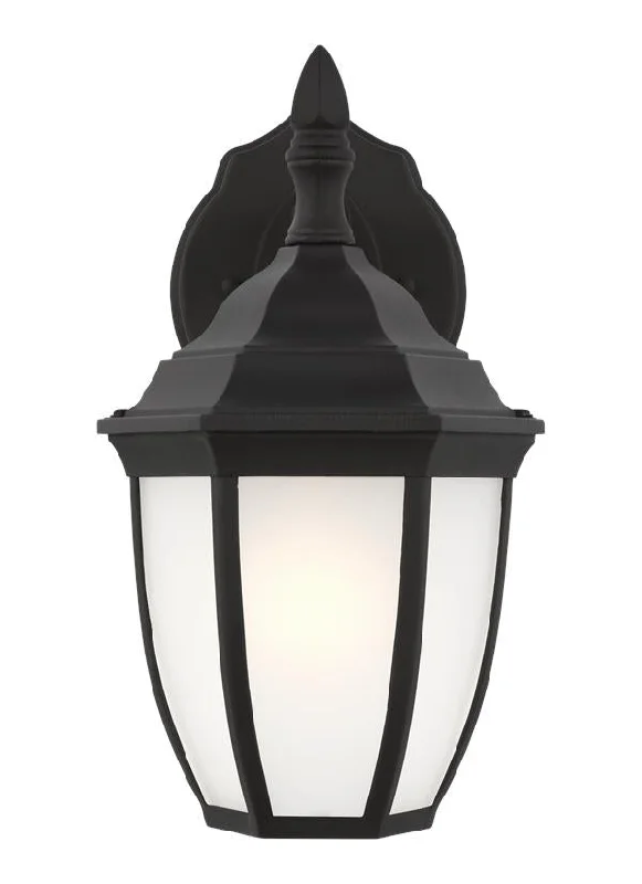 fabric wall lamps with a linen shade for a relaxed and breathable atmosphereBakersville Collection - Small One Light Outdoor Wall Lantern | Finish: Black - 89936EN3-12 fabric wall lamps with a linen shade for a relaxed and breathable atmosphereBakersville Collection - Small One Light Outdoor Wall Lantern | Finish: Black - 89936EN3-12