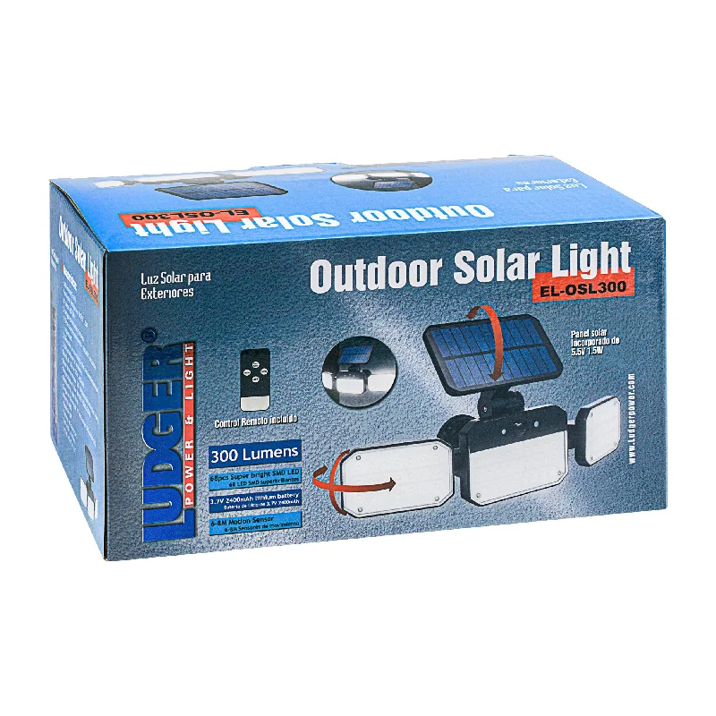String Lights for Hotel Courtyard LightingLudger 300 Lumens LED Solar Light