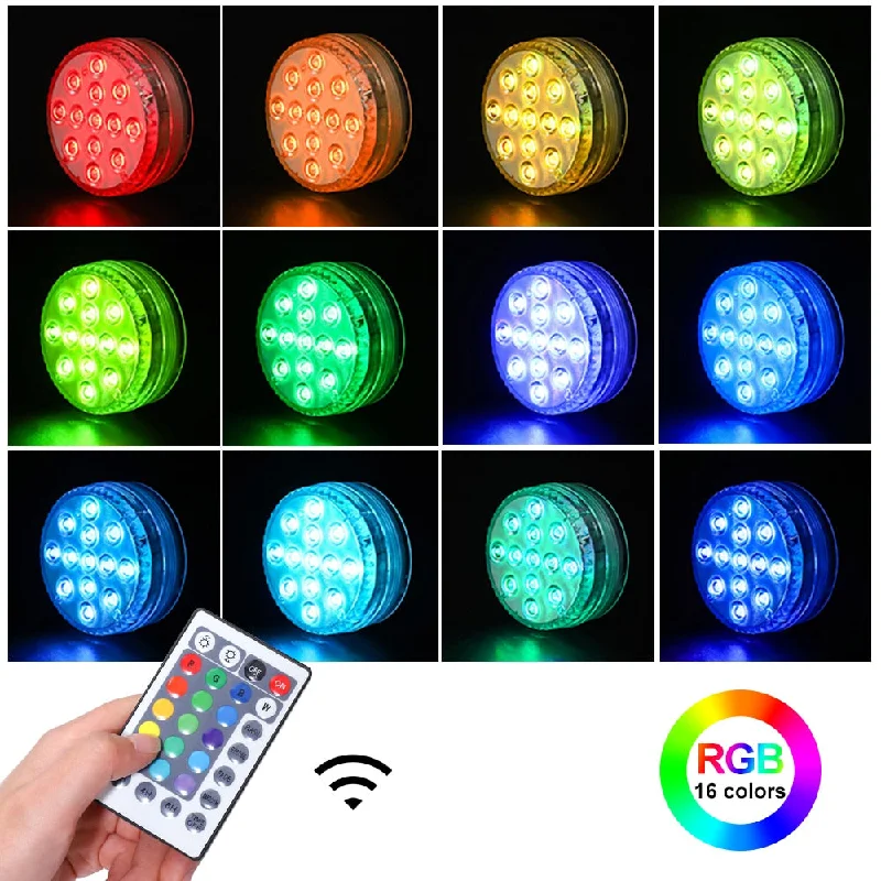 String Lights for Balcony DecorationWholesale Color Changing  Submersible LED Lights