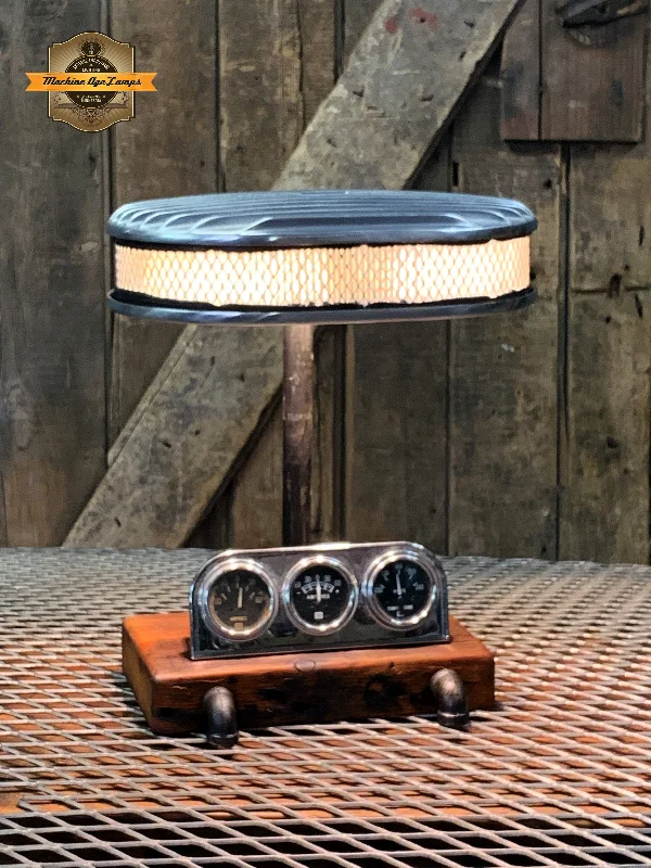 Industrial Task Lighting for Precision WorkstationsSteampunk Industrial / Vintage Stewart Warner Gauges / Automotive / Lamp #2711 Industrial Task Lighting for Precision WorkstationsSteampunk Industrial / Vintage Stewart Warner Gauges / Automotive / Lamp #2711