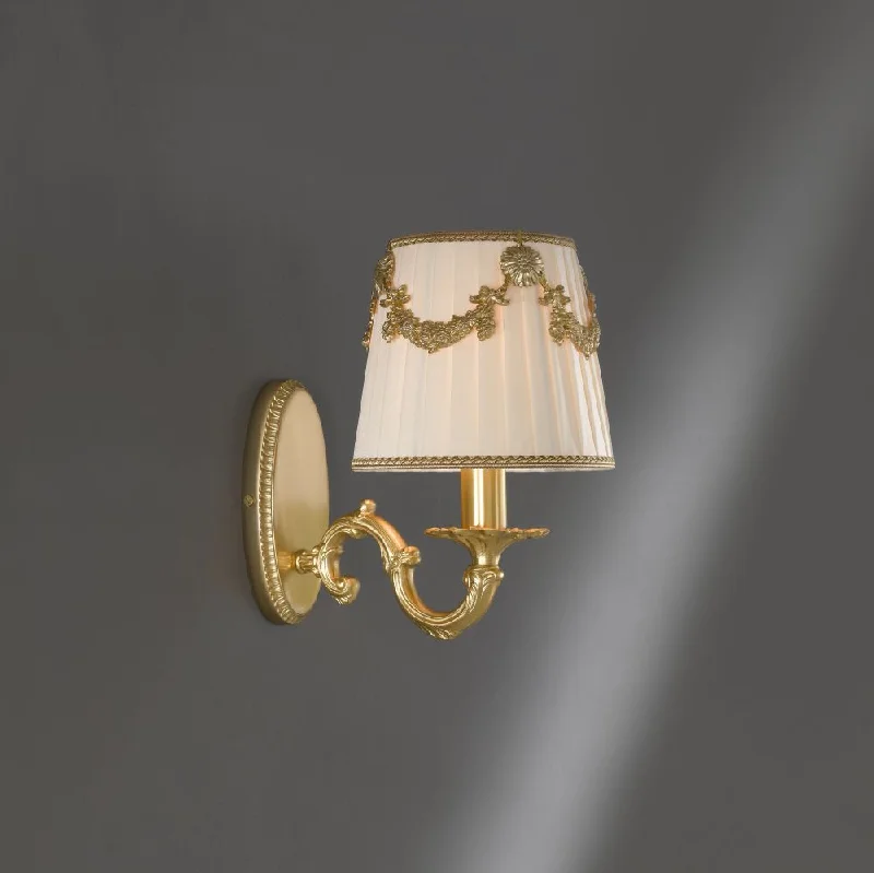 mid - century modern wall lamps with iconic shapes for a stylish studyClassic Gold Shaded Wall Light mid - century modern wall lamps with iconic shapes for a stylish studyClassic Gold Shaded Wall Light