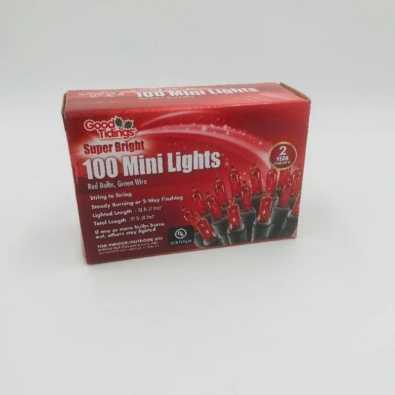 String Lights for Nursery Room DecorSuper Bright Light Set - Red