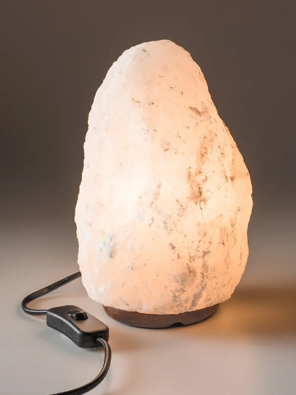 Himalayan Salt Lamps for Bedroom AmbianceNamaste White Himalayan Salt Lamp