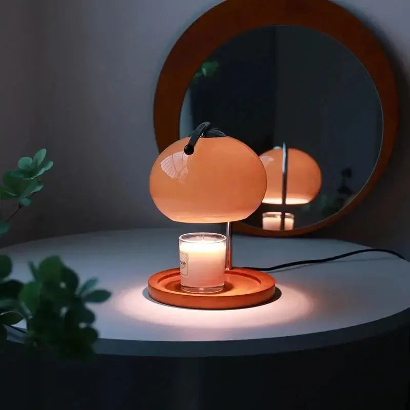 Lava Lamps for Antique Stores to Blend with the Retro CharmVintage Glass Aromatherapy Table Lamp – Warm Candle Warmer Light