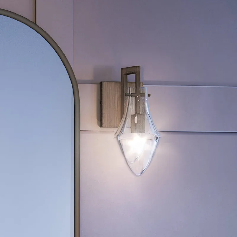 Dust - Resistant Industrial Lighting for Dirty WorkspacesUEX2730 Scandinavian Wall Sconce 12''H x 5''W, Aged Zinc Finish, Auburn Collection Dust - Resistant Industrial Lighting for Dirty WorkspacesUEX2730 Scandinavian Wall Sconce 12''H x 5''W, Aged Zinc Finish, Auburn Collection