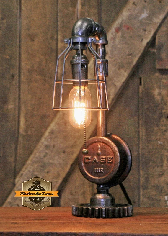 Energy - Efficient Industrial Lighting for Cost - SavingsSteampunk Industrial / Antique Case Tractor Wheel Hub / Gear / Lamp #2701 Energy - Efficient Industrial Lighting for Cost - SavingsSteampunk Industrial / Antique Case Tractor Wheel Hub / Gear / Lamp #2701