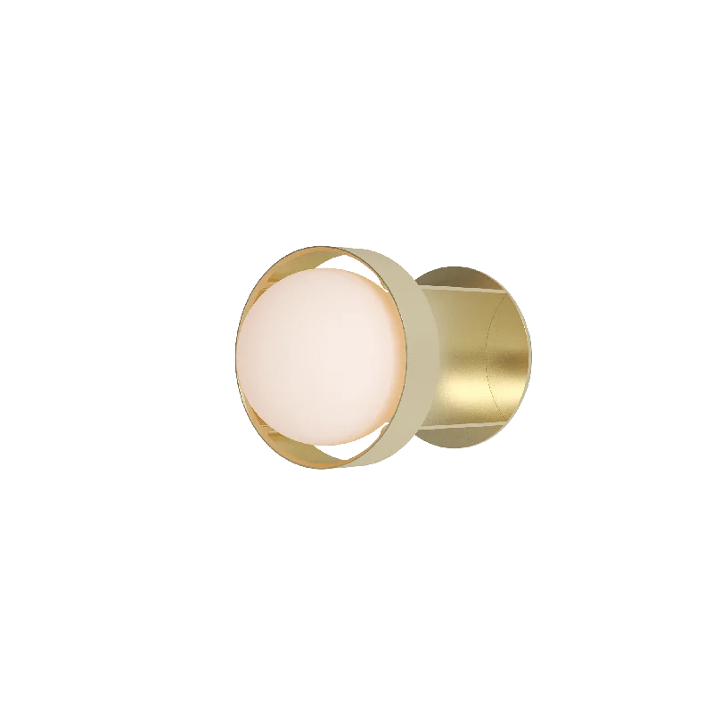 glass wall lamps with frosted glass for soft, diffused lightLoop Wall Light w/ Sphere III Bulb glass wall lamps with frosted glass for soft, diffused lightLoop Wall Light w/ Sphere III Bulb