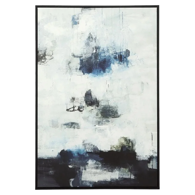 Black And Blue Wall Art