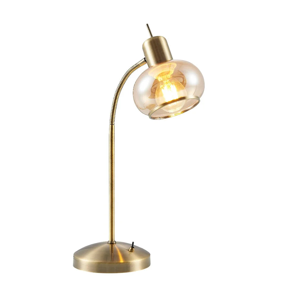 Antique Brass / Amber