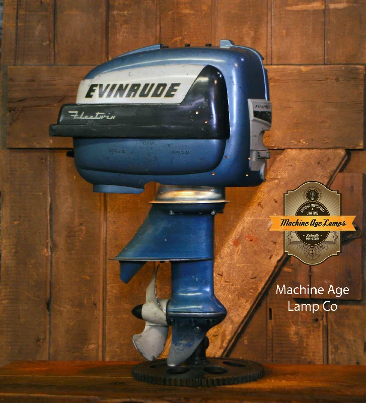Explosion - Proof Industrial Lighting for Hazardous LocationsSteampunk Industrial / Antique Evinrude Boat Motor / Nautical / Marine / Cabin / Lamp #3959 sold Explosion - Proof Industrial Lighting for Hazardous LocationsSteampunk Industrial / Antique Evinrude Boat Motor / Nautical / Marine / Cabin / Lamp #3959 sold