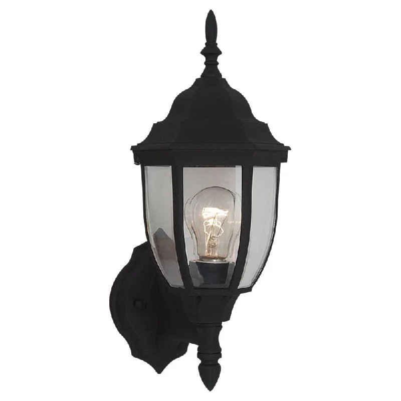 victorian style wall lamps with intricate metalwork for traditional entrywaysBakersville 1-Light Outdoor Wall Lantern
