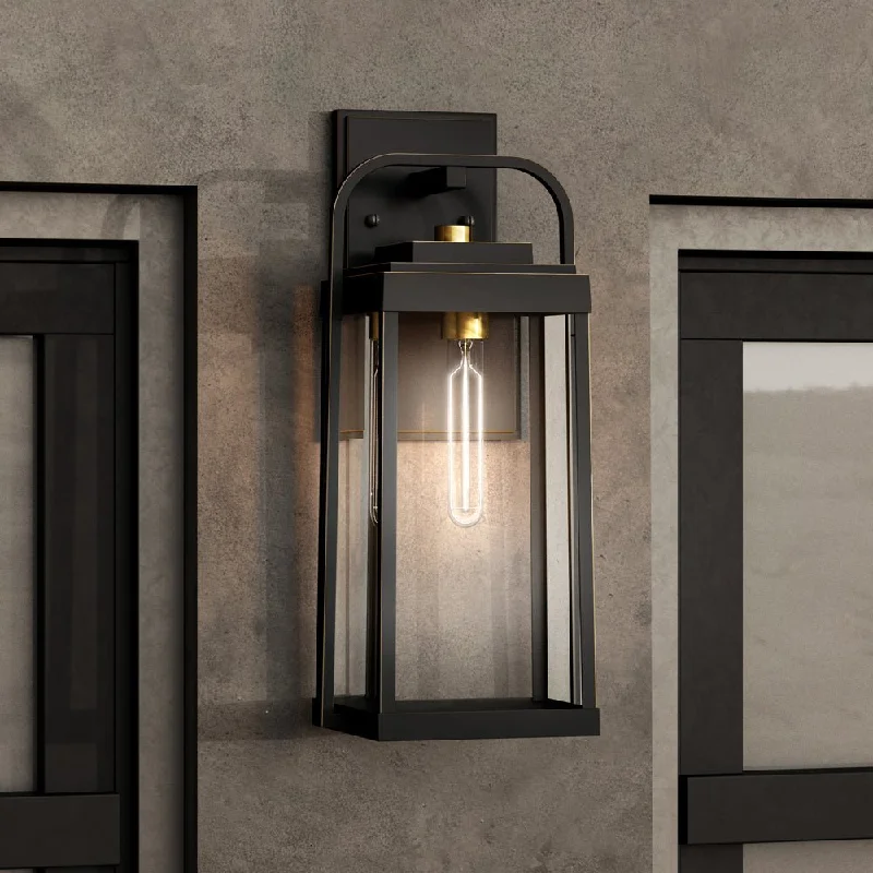Industrial Wall - Mounted Lighting for Workshop WallsUHP1341 Transitional Outdoor Wall Sconce 20''H x 8.25''W, Olde Bronze Finish, Orlando Collection Industrial Wall - Mounted Lighting for Workshop WallsUHP1341 Transitional Outdoor Wall Sconce 20''H x 8.25''W, Olde Bronze Finish, Orlando Collection