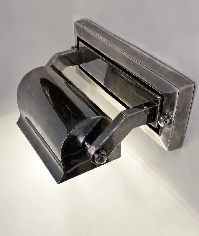 art deco wall lamps with geometric patterns for a retro - inspired bathroomNova Wall Light