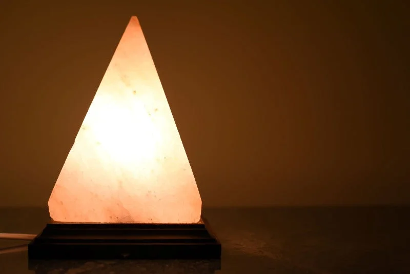 Large Salt Lamps for Living Room CentrepieceWhite Pyramid salt lamp usb