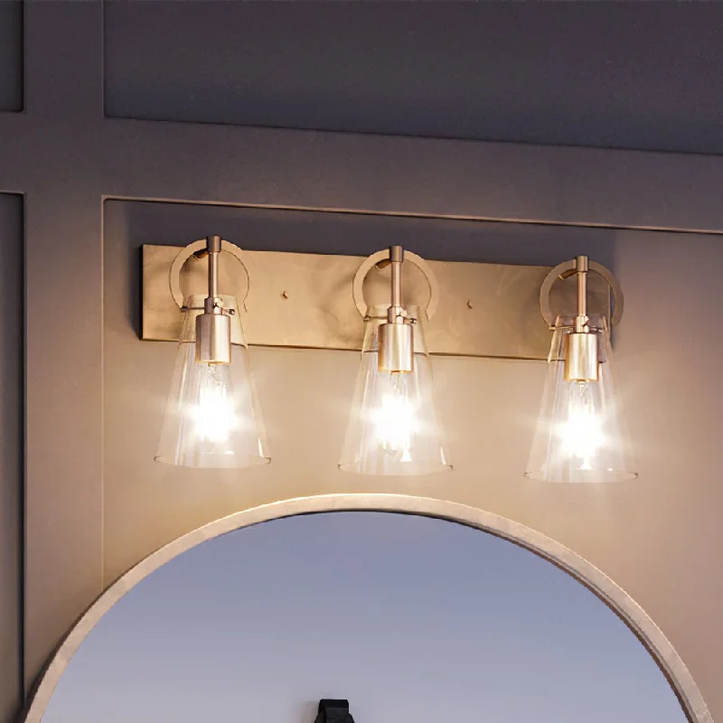 Energy - Efficient Industrial Lighting for Cost - SavingsUEX2546 New Traditional Bath Light 10''H x 23''W, Native Brass Finish, Irvine Collection Energy - Efficient Industrial Lighting for Cost - SavingsUEX2546 New Traditional Bath Light 10''H x 23''W, Native Brass Finish, Irvine Collection